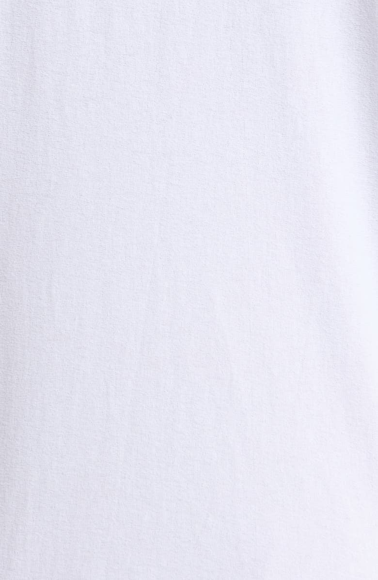 PURPLE BRAND Block Logo Textured Cotton Jersey Graphic T-Shirt, Alternate, color, White