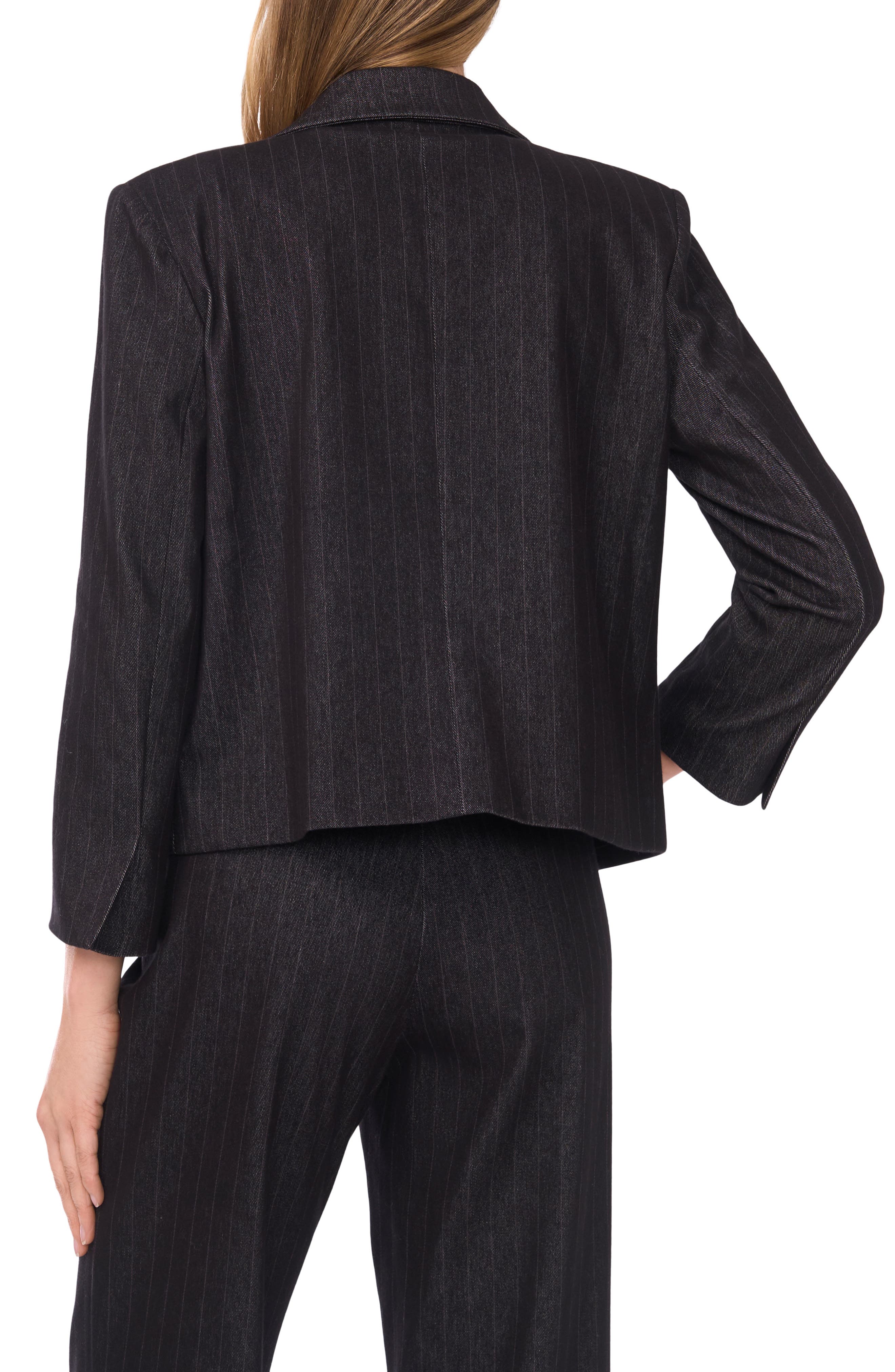 Pinstripe Blazer - image 2