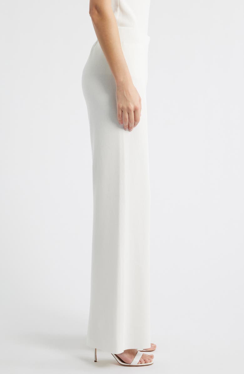 Tahari ASL Wide Leg Sweater Pants, Alternate, color, Ivory