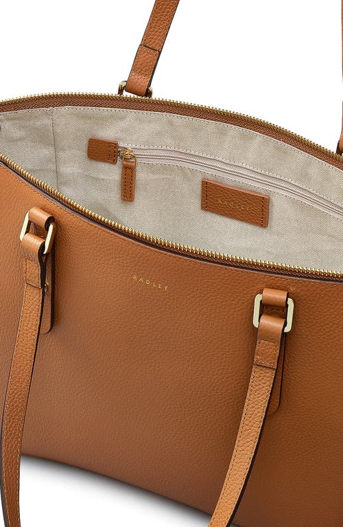 Radley Silk Street Large Ziptop Shoulder Bag In Brown