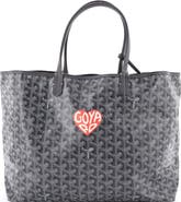 Pre-Owned Goyard Saint Louis Tote Printed Coated Canvas PM