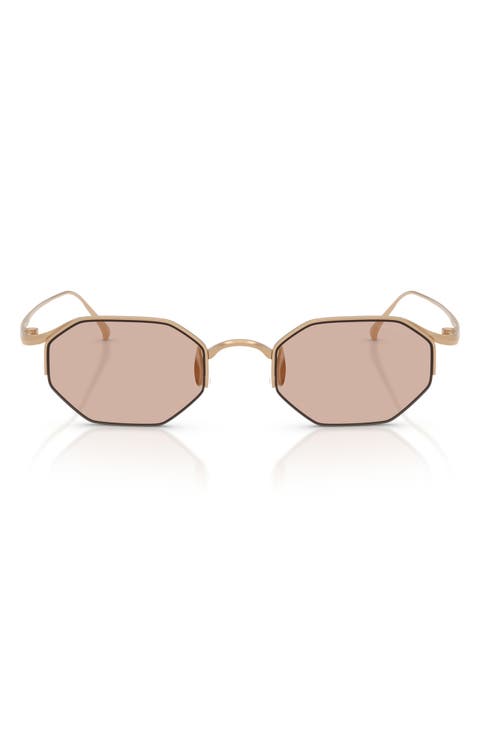 49mm Rectangular Sunglasses