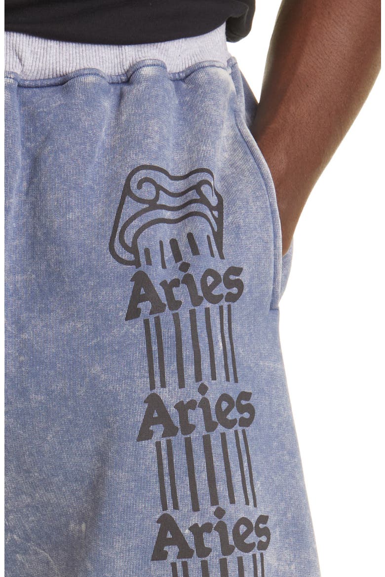 OD Coloblock Fleece Shorts, Alternate, color, NAVY/ GREY