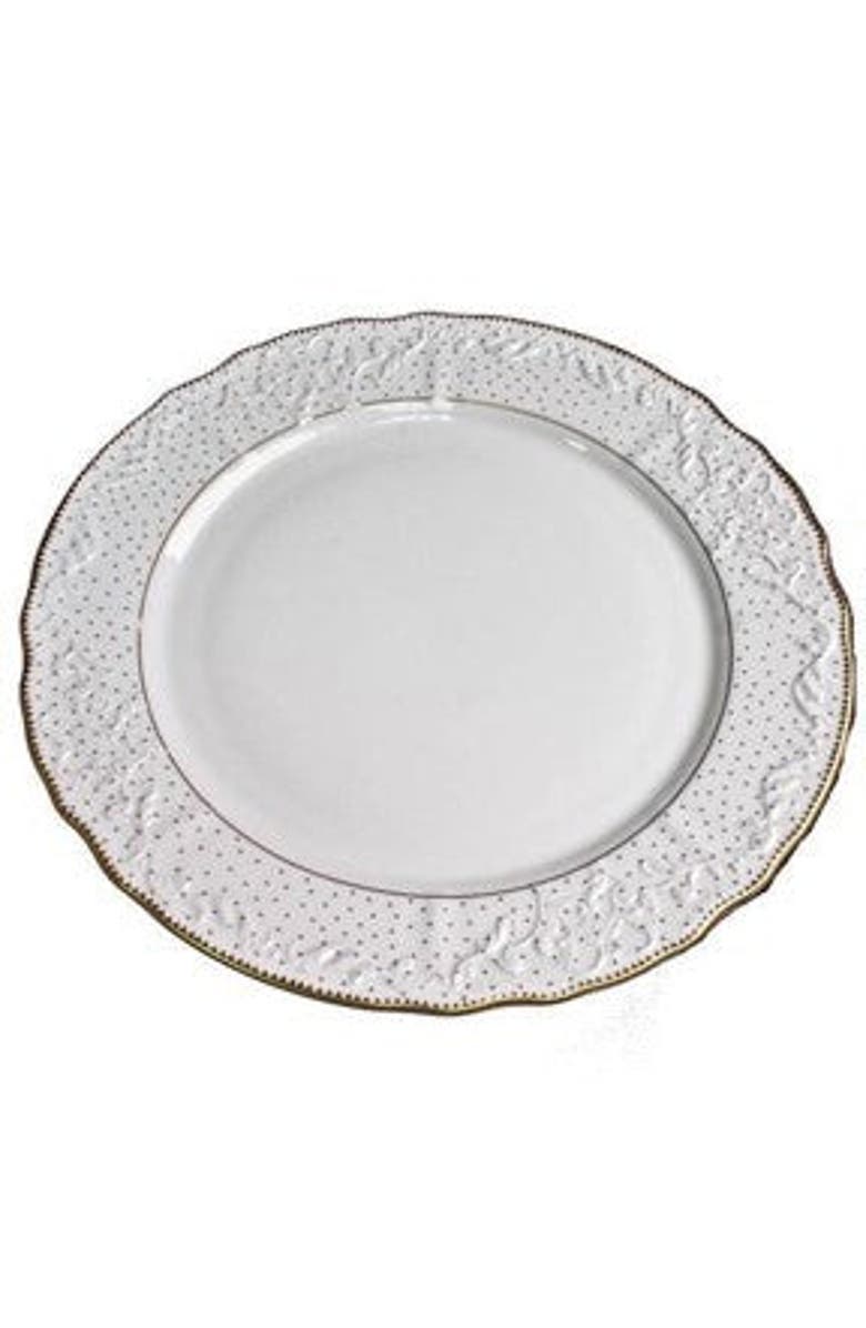 Anna Weatherley Simply Anna Charger Plate, Main, color, Polka Dot