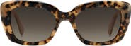 Kate Spade New York jenell 51mm gradient rectangular sunglasses