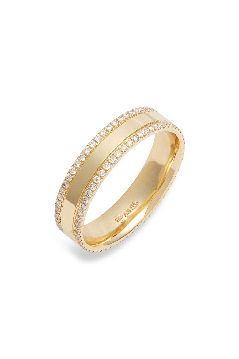 Kiera 18K Gold & Diamond Eternity Ring   (Nordstrom Exclusive), Main, color, YELLOW GOLD/ DIAMOND
