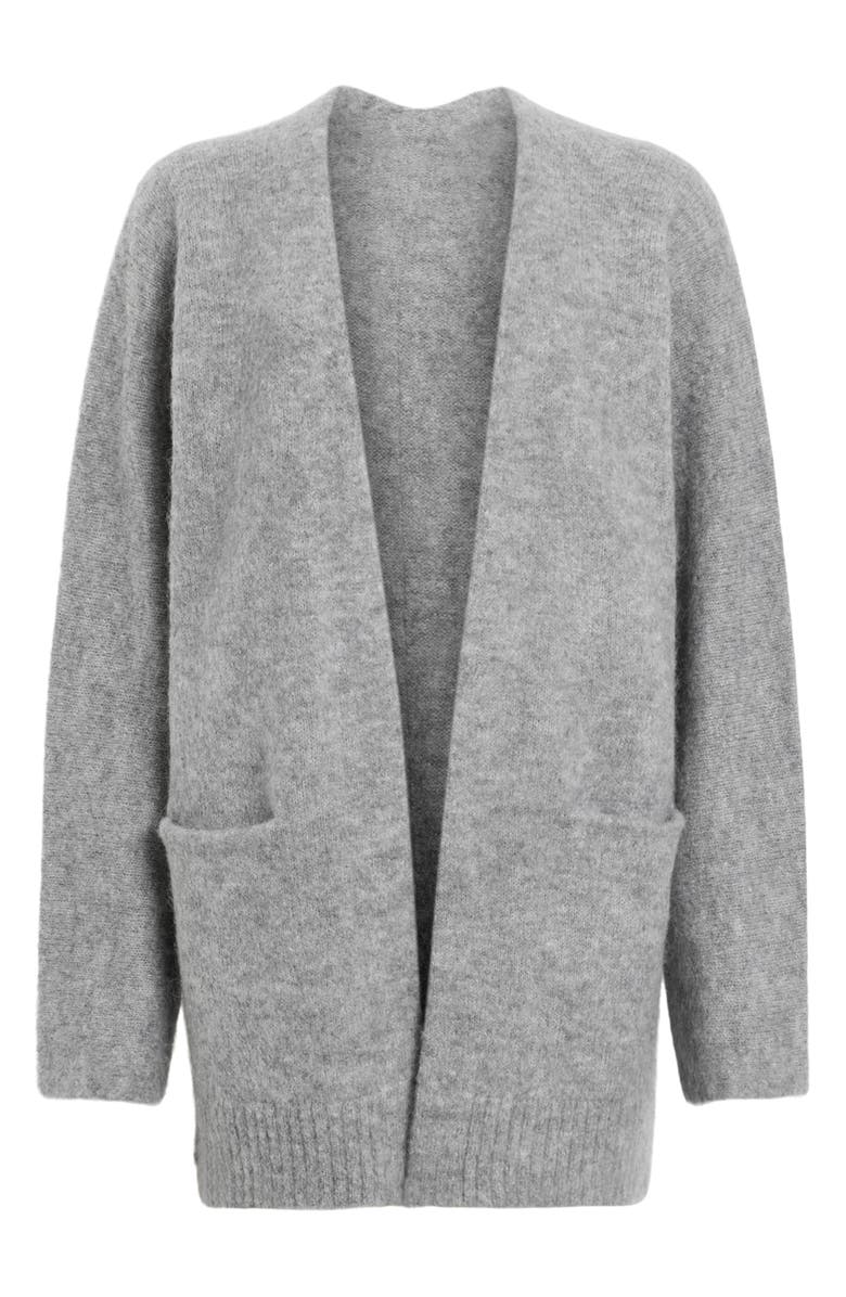 AllSaints Zoe Wool & Mohair Blend Cardigan, Alternate, color, 