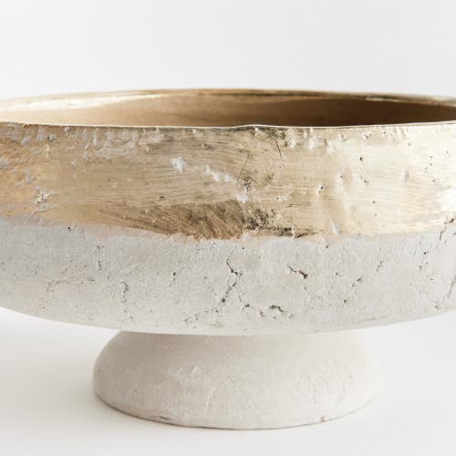 Napa Home & Garden Maude Footed Decorative Bowl In Gold
