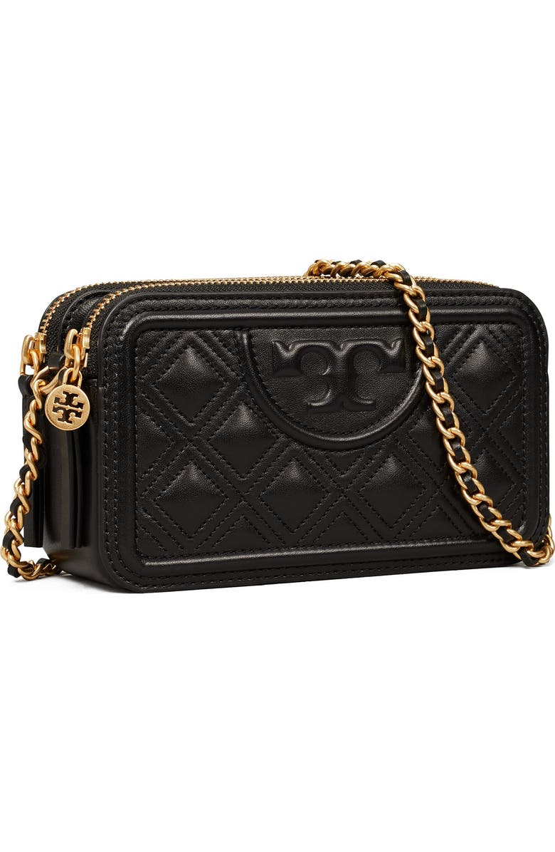 Tory Burch Fleming Double Zip Mini Bag, Alternate, color,