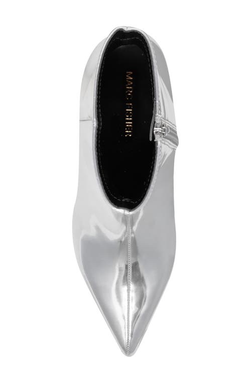 Marc Fisher Gismo Womens Leather Pointed Toe Ankle Boots In Animal Print