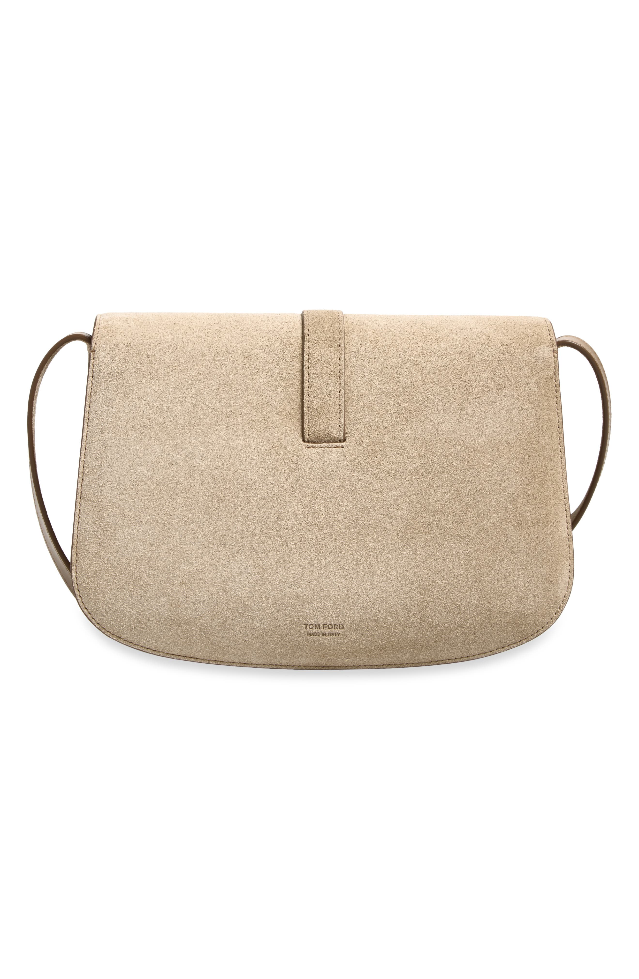 Small Kara Suede Crossbody Bag, Alternate, color, AMPHORA