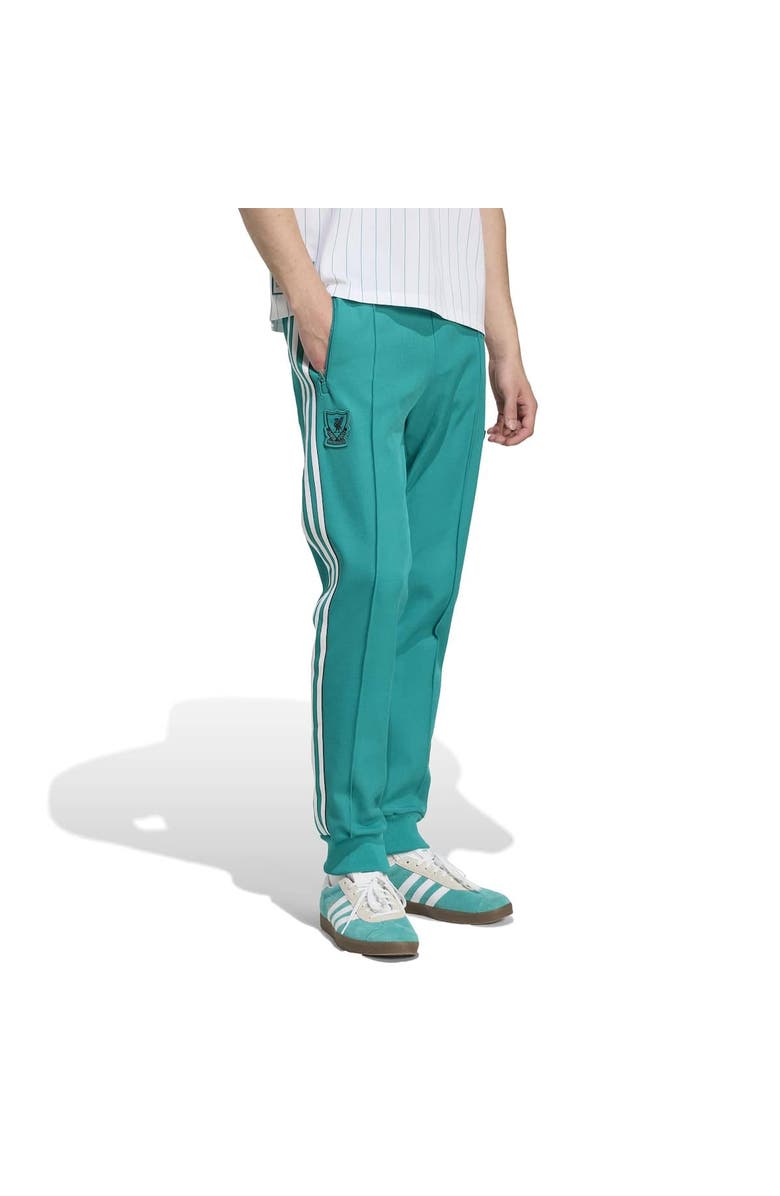 adidas Men's adidas Green Liverpool Lifestyler Track Pants, Main, color, Green