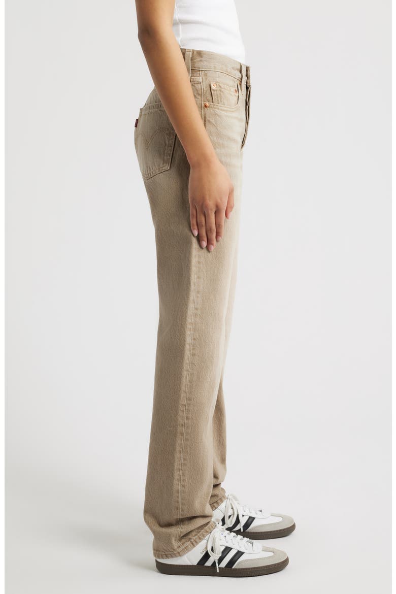 501® High Waist Straight Leg Jeans, Alternate, color, CHIPPED WINTER TWIG