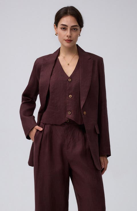 Hemp Tailored Blazer