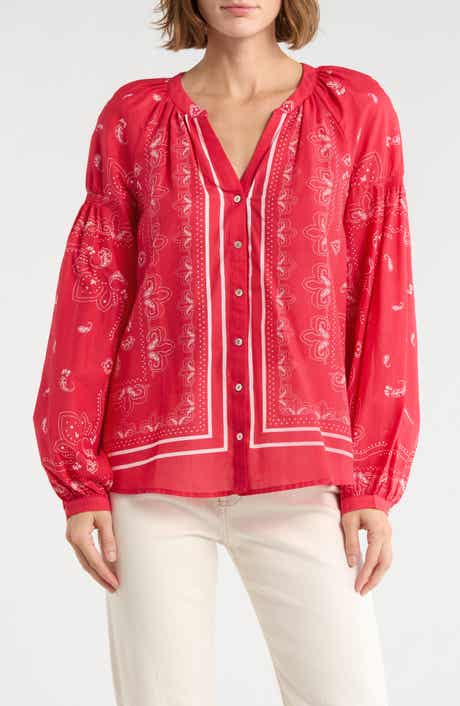 DR2 by Daniel Rainn Long Sleeve Cotton Top