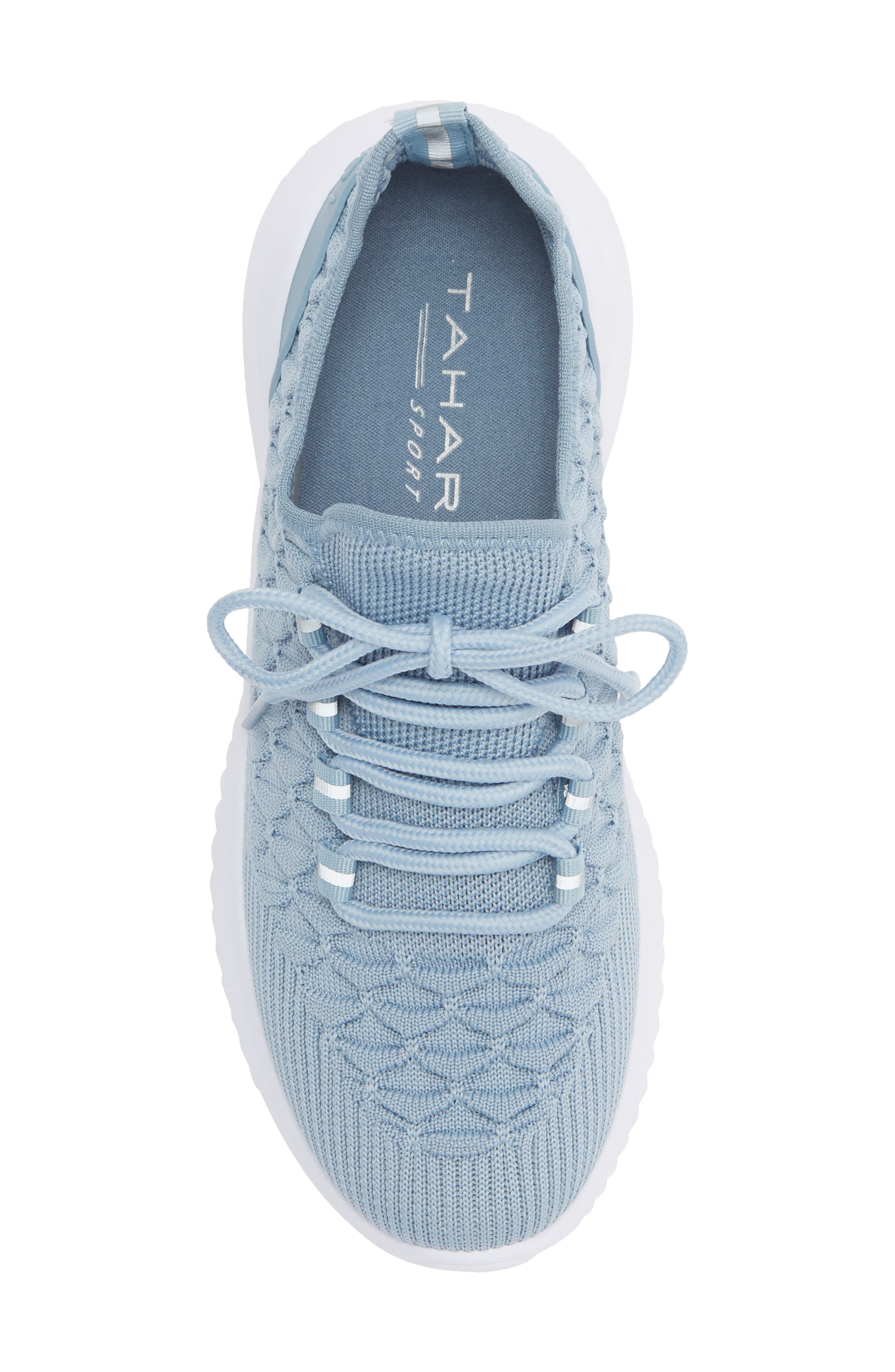 Textured Knit Sneaker, Alternate, color, BLUE