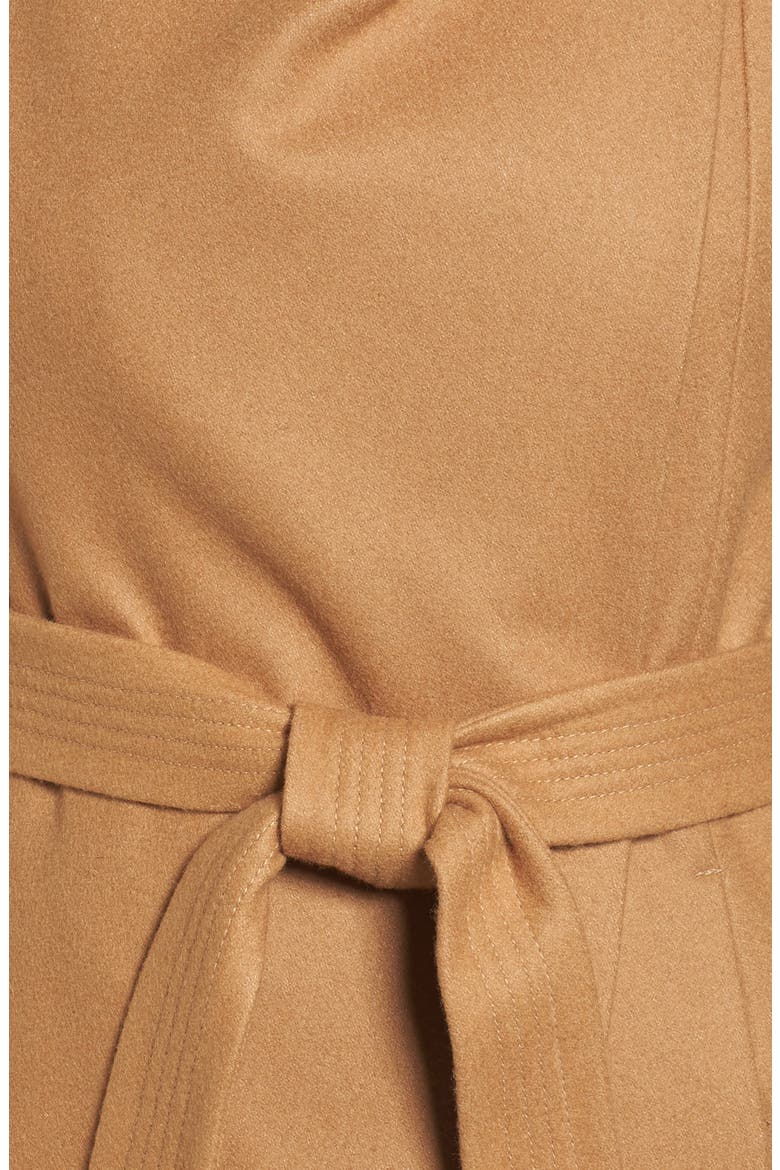 Wool Blend Maxi Wrap Coat, Alternate, color, CAMEL