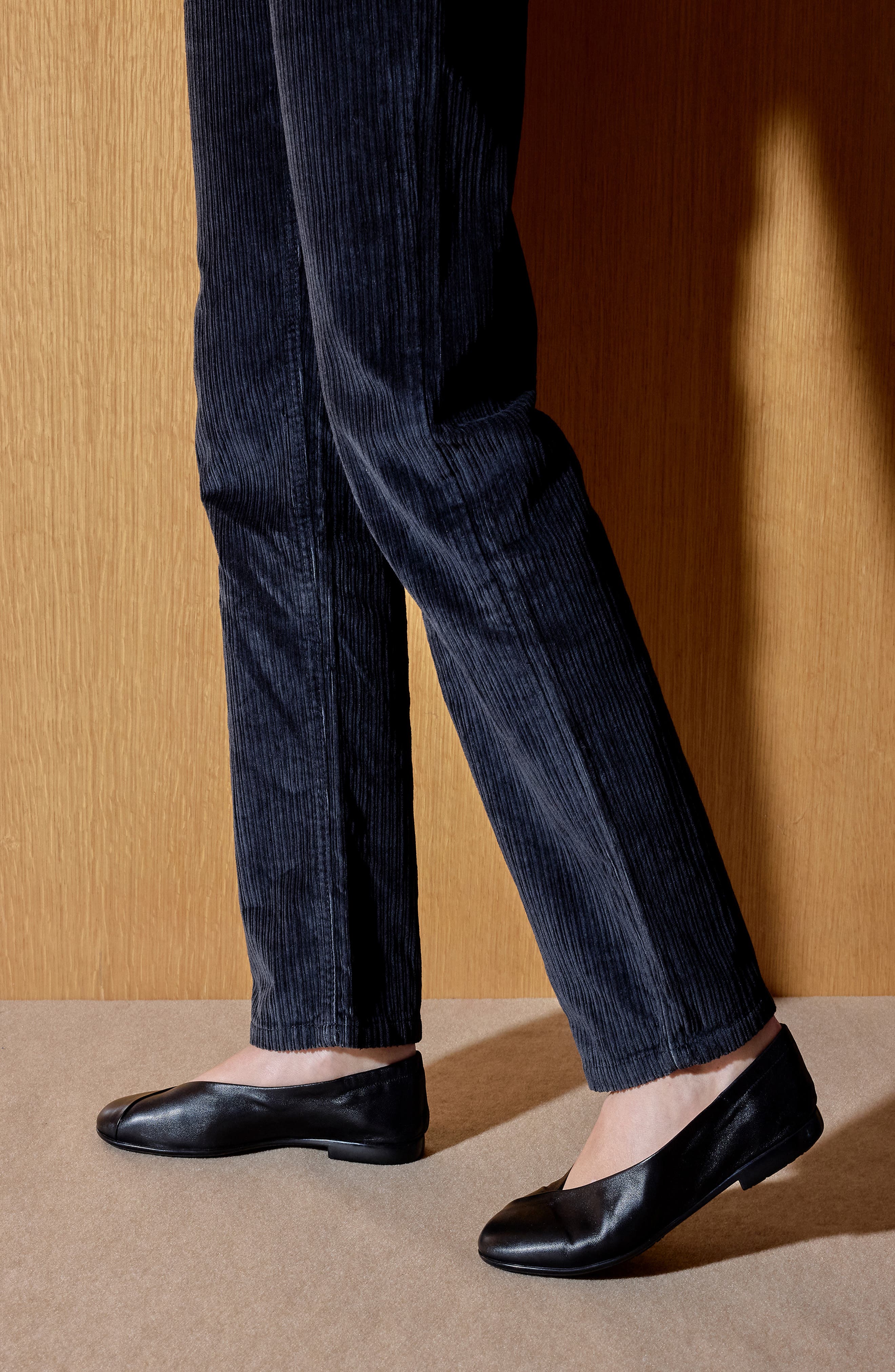 Ballet Flat, Alternate, color, BLACK
