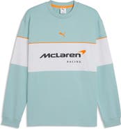 PUMA McLaren Long Sleeve Cotton Graphic T-Shirt