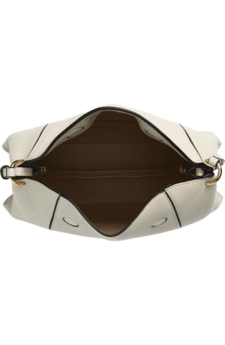 Wandler Penelope Slouch Leather Shoulder Bag, Alternate, color, Beige Crust 1338