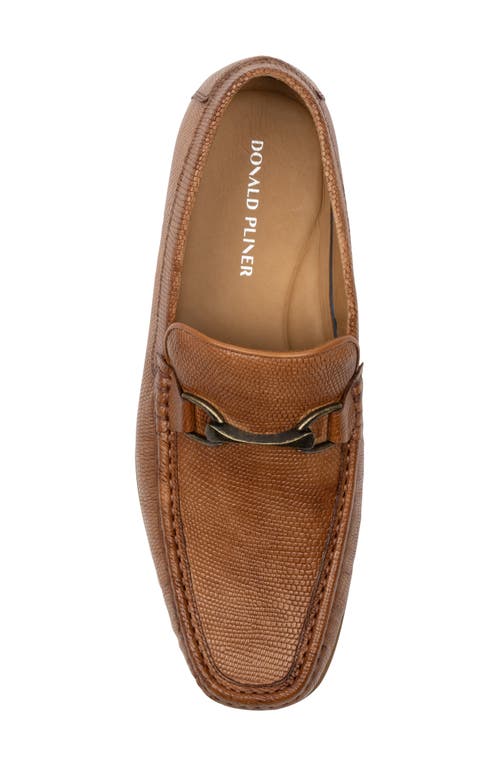 Donald Pliner Dannie Bit Loafer In Brown