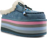 ZIGI Birdy Faux Shearling Platform Slipper