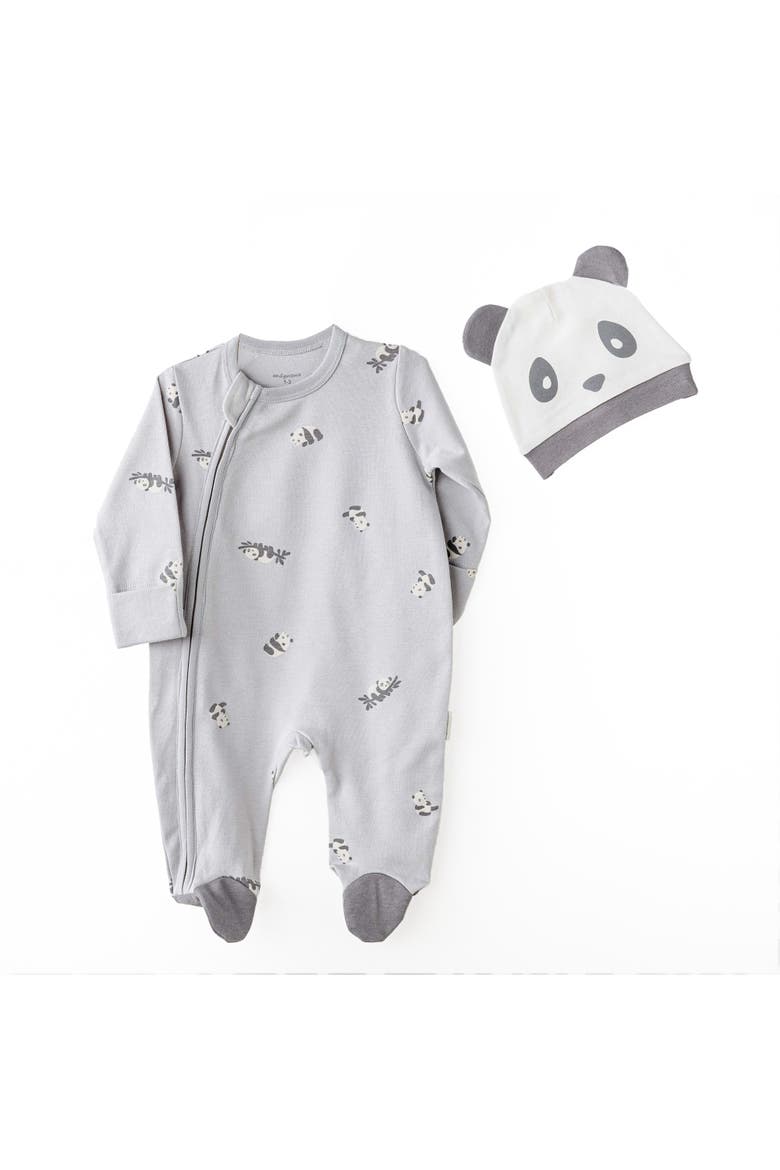 Cozy Panda Playtime Set, Main, color, Grey