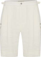 Jendue US Lucia Denim Linen Shorts