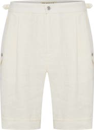 Jendue US Lucia Denim Linen Shorts