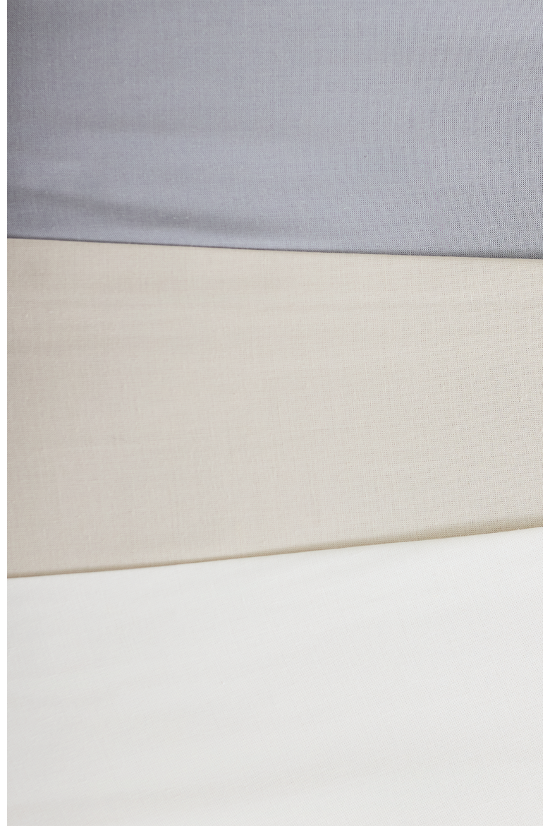 Performance Linen Blend Duvet Cover, Alternate, color, Storm