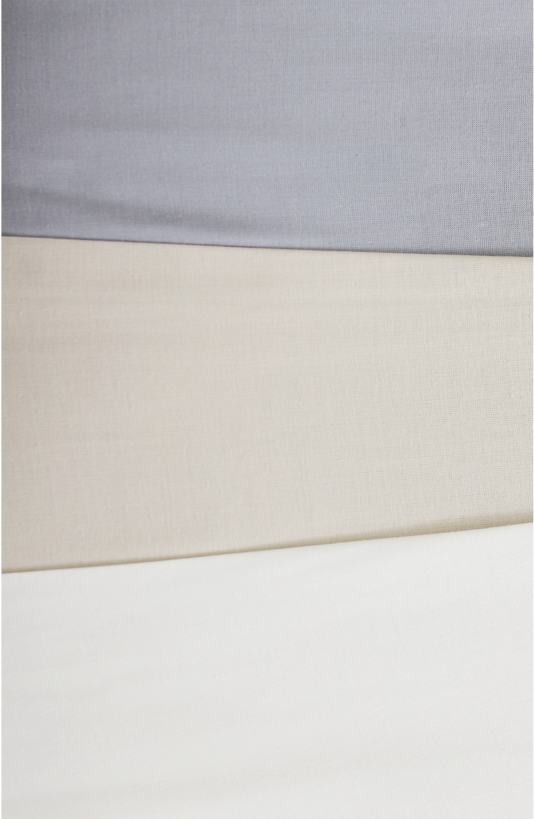 Slumber Cloud Performance Linen Blend Duvet Cover, Alternate, color, Storm