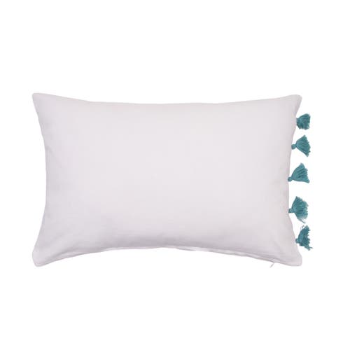 C & F Home C&f Home Tassel Fish Throw Pillow For Coastal Bedding Or Livingroom Décor In Blue