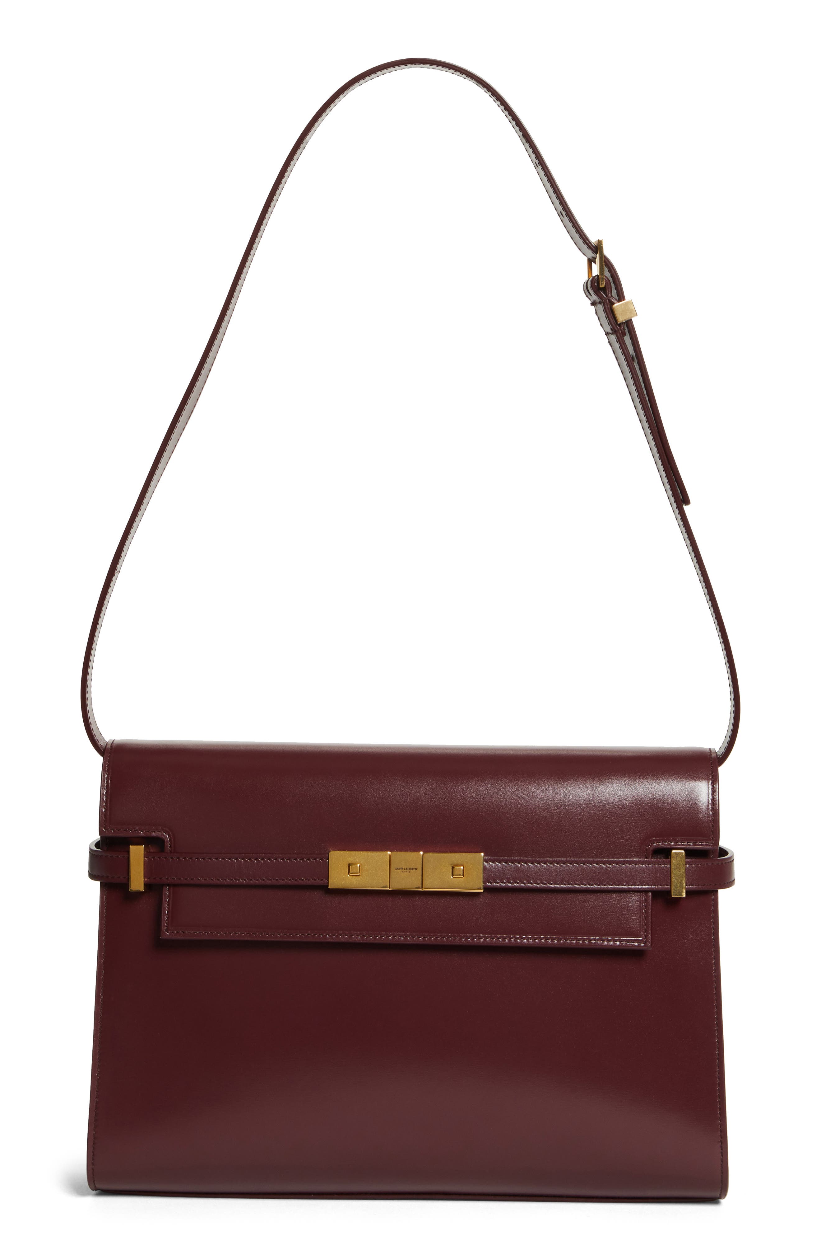 Medium Manhattan Shoulder Tote, Main, color, ROUGE LEGION
