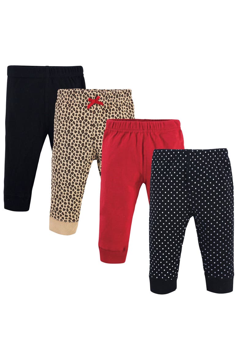4Pk comfy leggings set, Main, color, Basic Leopard