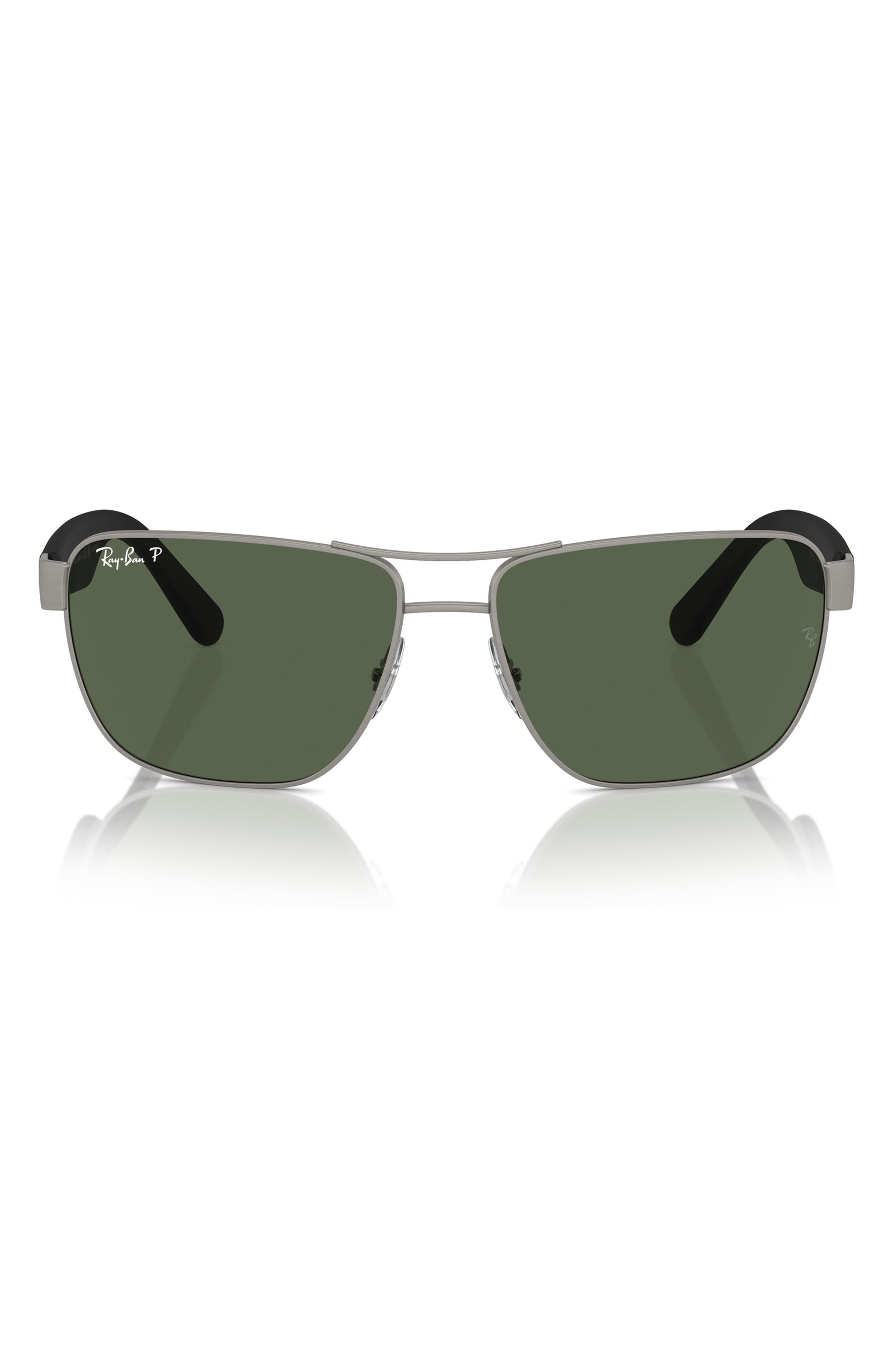 BRUSHED GUNMETAL / DARK GREEN