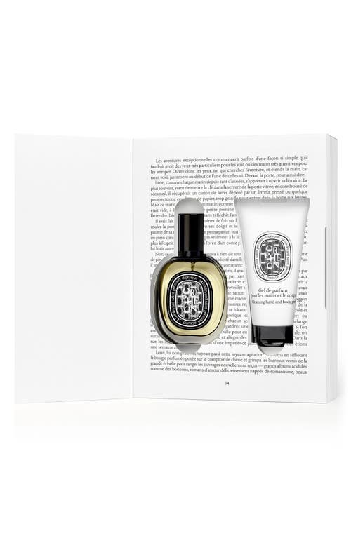 Diptyque Orphéon Eau De Parfum & Body Gel Set In Transparent