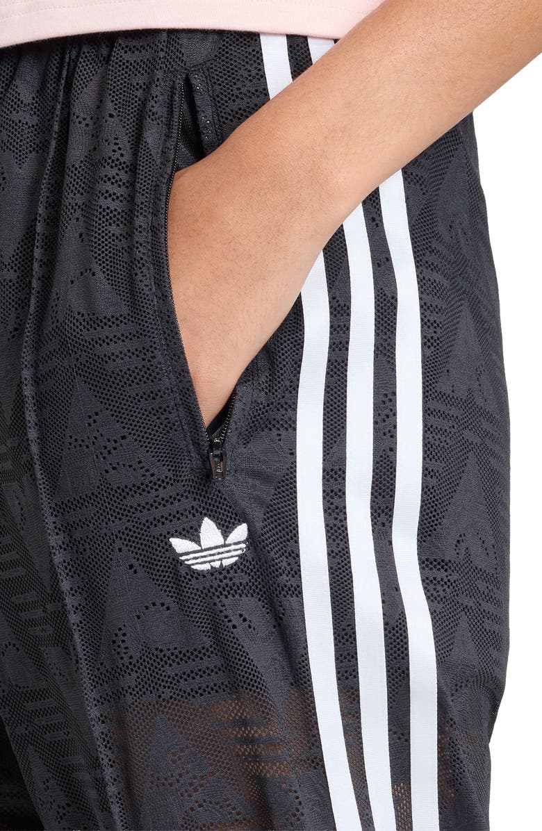 adidas Originals Firebird Lace Track Pants, Alternate, color, Black/ /