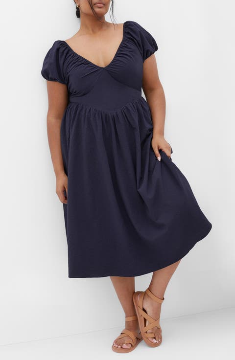 Shelby Midi Dress (Plus)