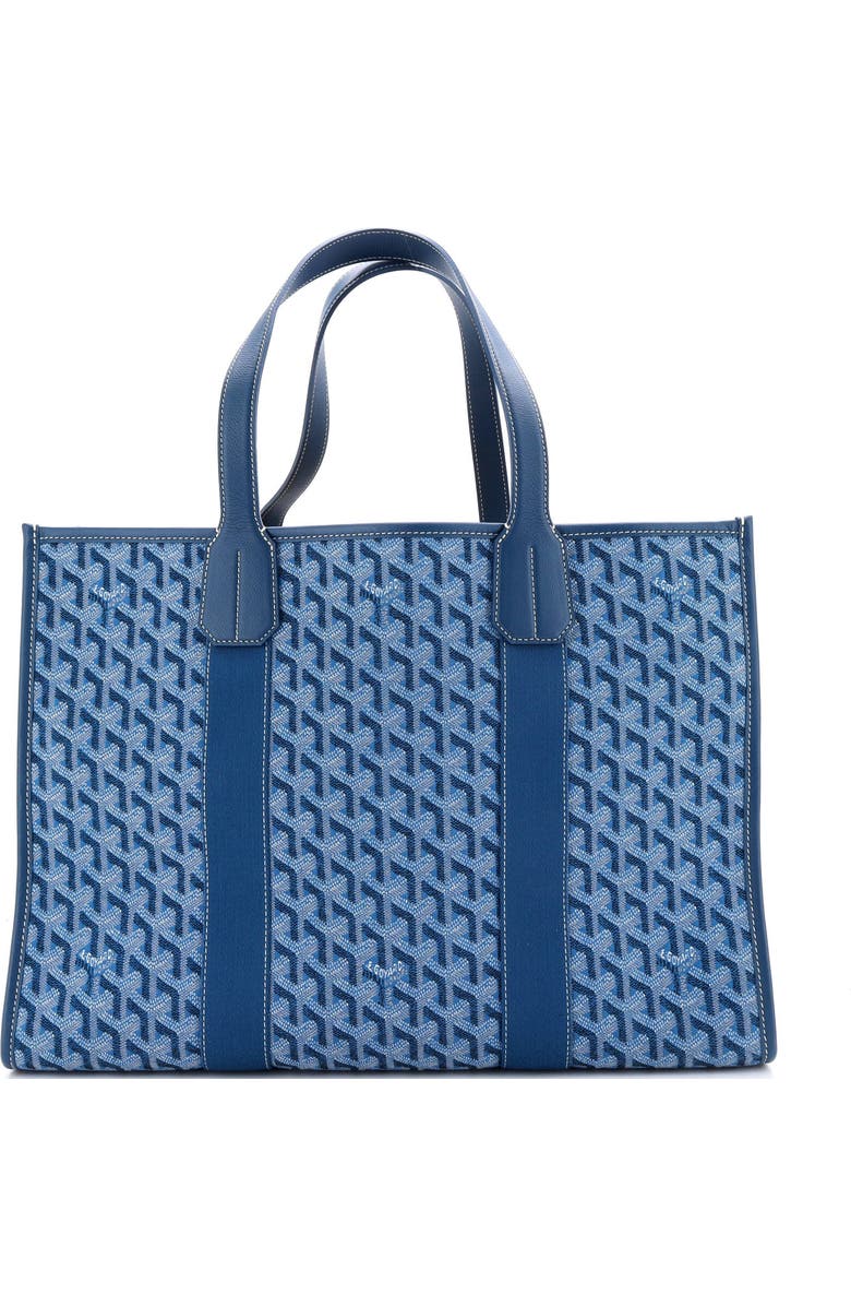 Pre-Owned Goyard Villette Tote Coated Canvas MM, Alternate, color, Blue