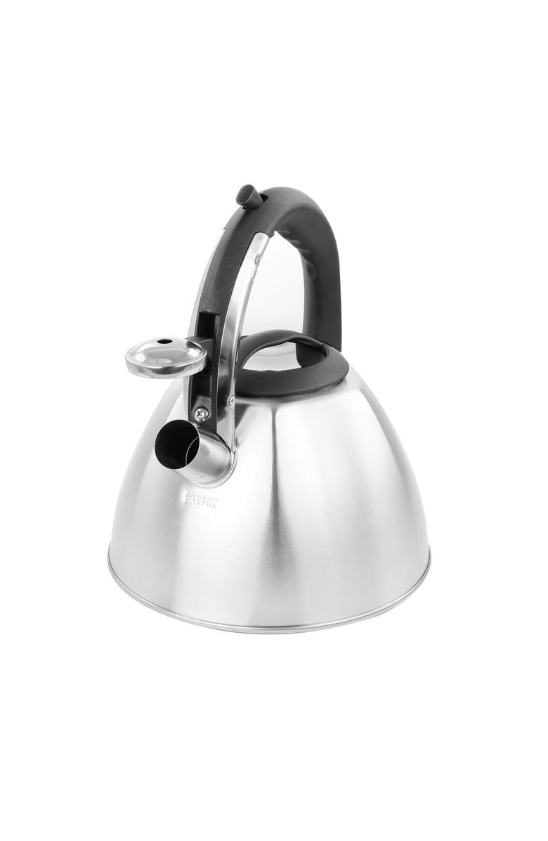 Mr. Coffee 3 Quart Stainless Steel Whistling Tea Kettle, Alternate, color, Metallic Silver