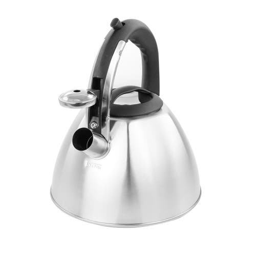 Mr Coffee Mr. Coffee 3 Quart Stainless Steel Whistling Tea Kettle In Silver