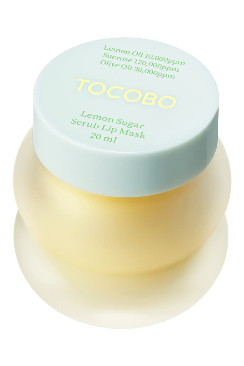 Lemon Sugar Scrub Lip Mask, Main, color, NO COLOR