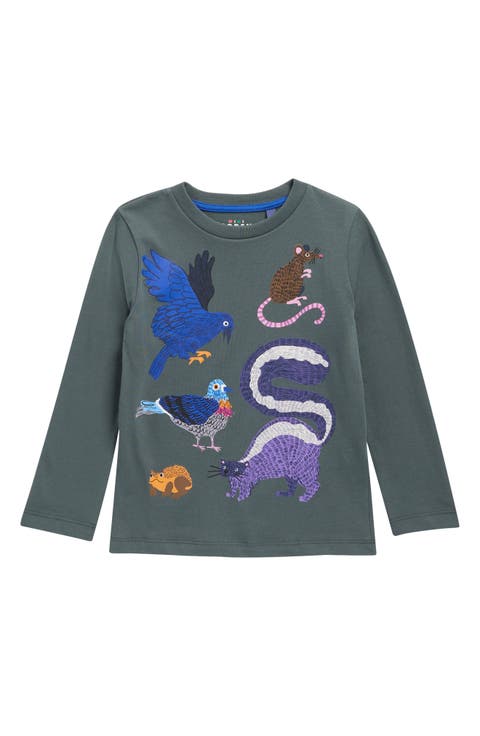 Kids' Long Sleeve Graphic T-Shirt (Toddler, Little Kid & Big Kid)