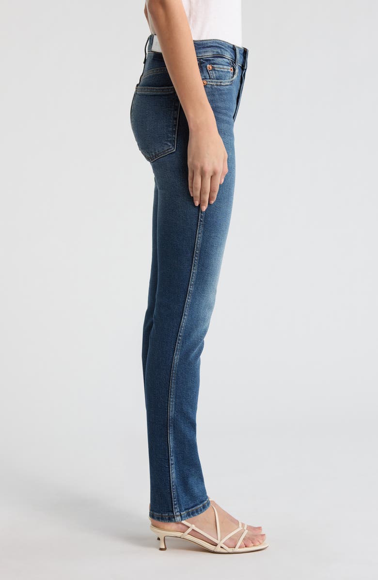 Re/Done The Dagger High Waist Skinny Jeans, Alternate, color, Sonoma Indigo