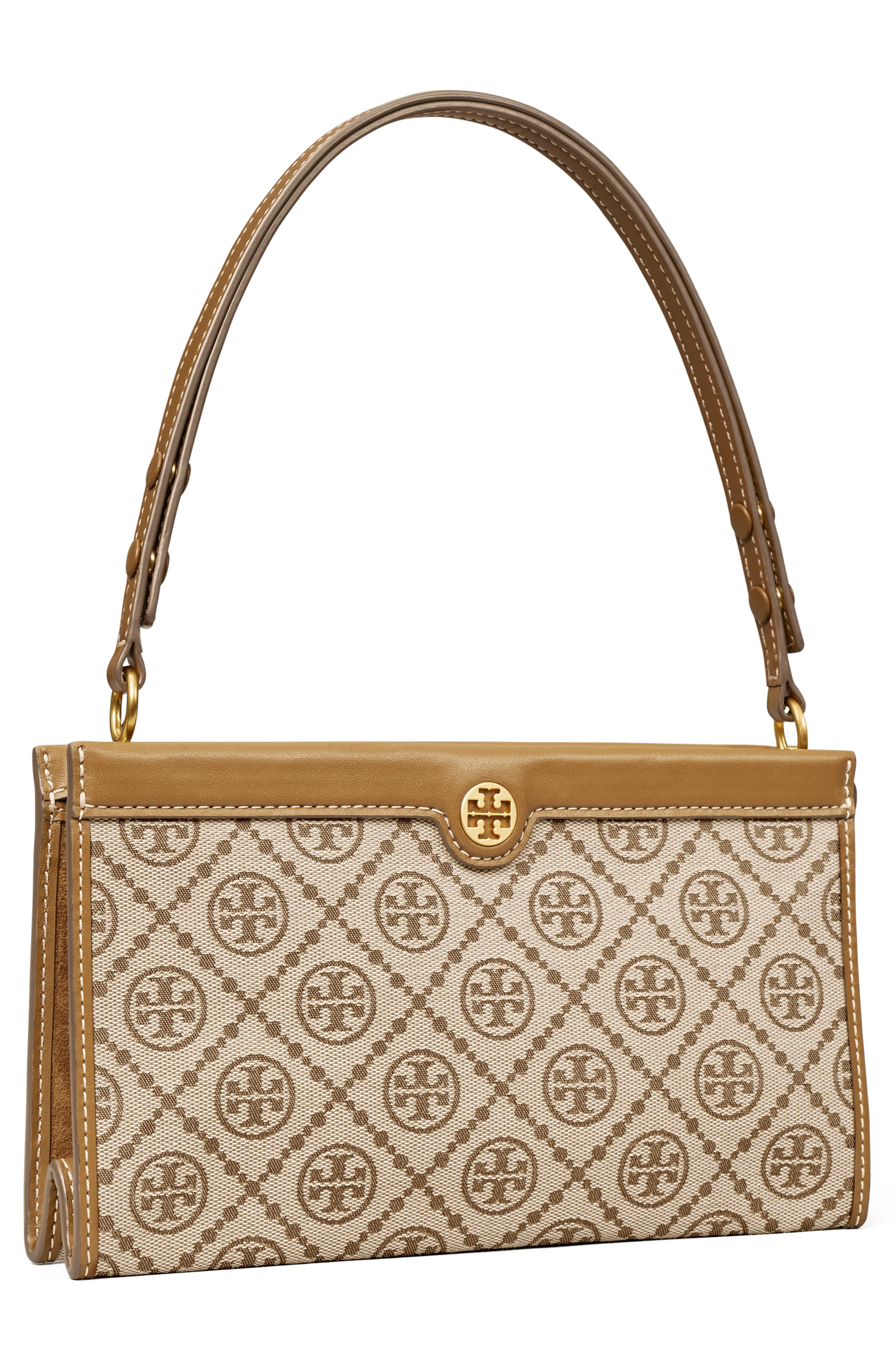 Tory Burch T Monogram Jacquard Mini Pouch, Alternate, color, 