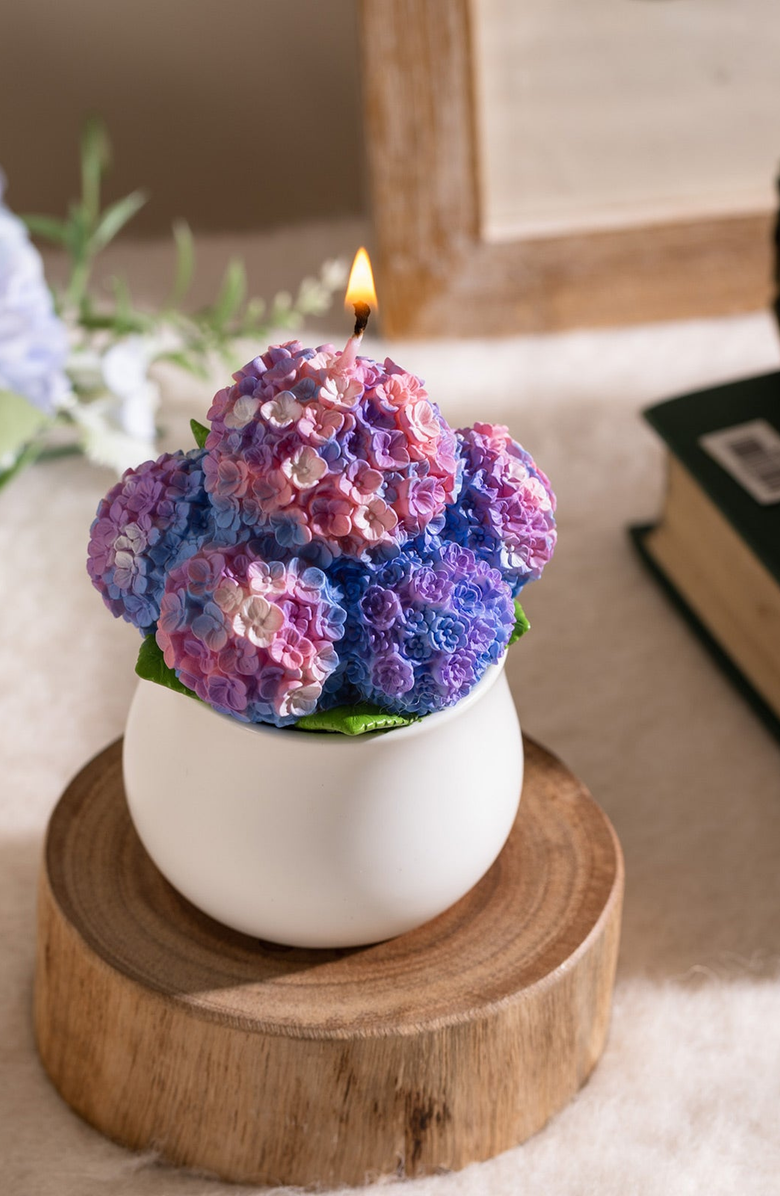 Southlake gifts Hydrangea Candle, Alternate, color, Violet