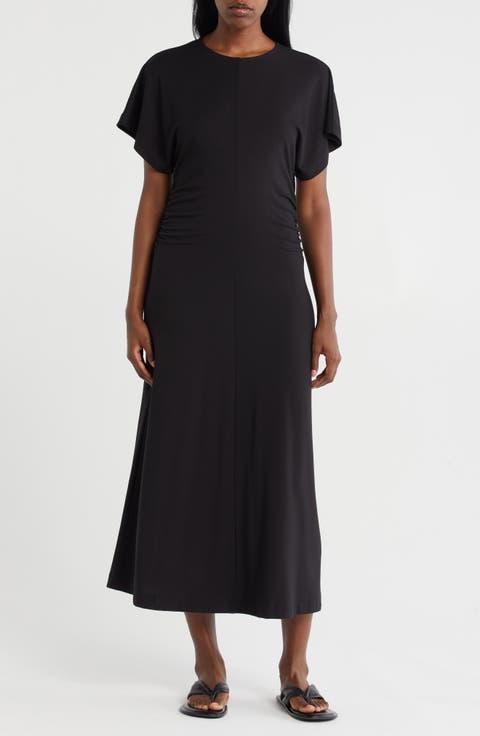 Dolman Sleeve A-Line Dress