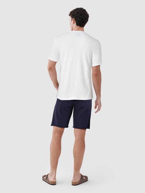 Surfside Supply Co. Sailor Drawstring Terry Short In Navy Blazer
