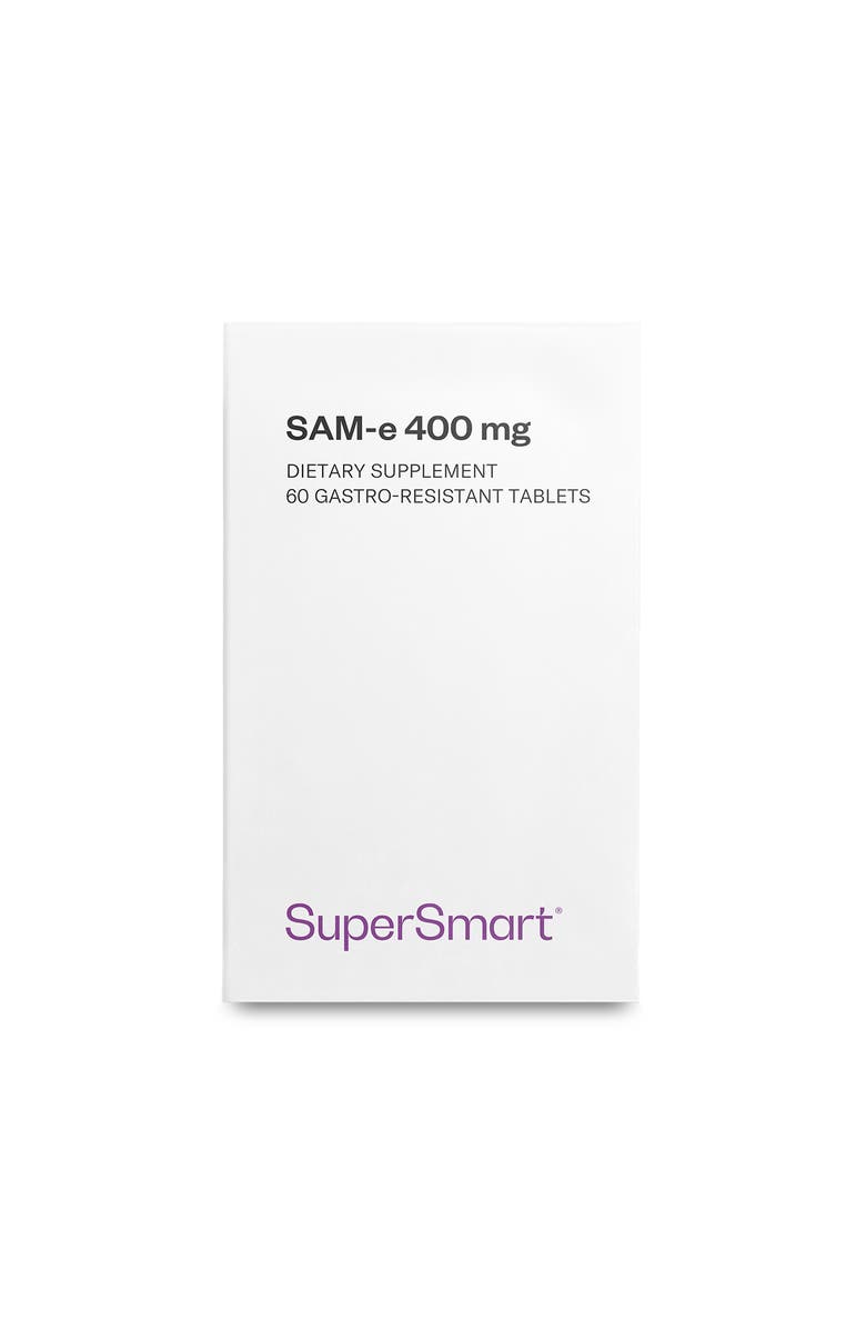 SuperSmart SAM-e Supplement 400mg, Main, color, NO COLOR