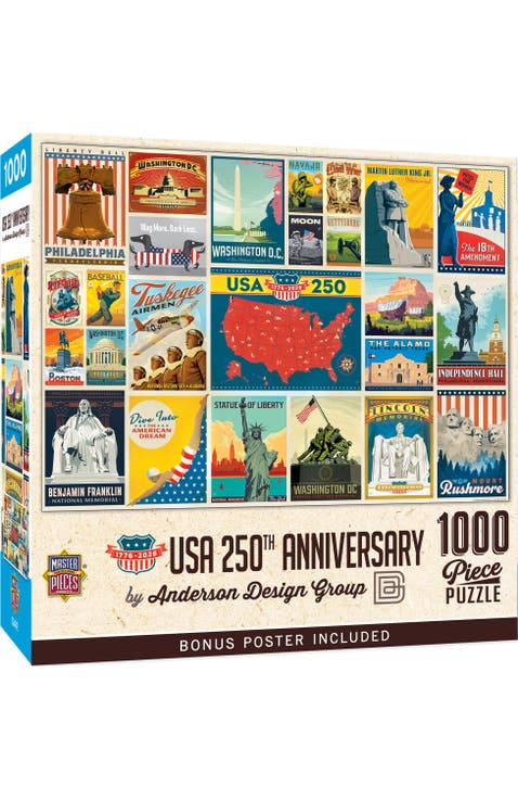 USA 250th Anniversary 1000 Piece Puzzle